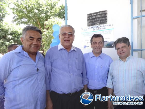 Inauguração de Posto de Saúde no bairro Caixa D?água.(Imagem:FlorianoNews)