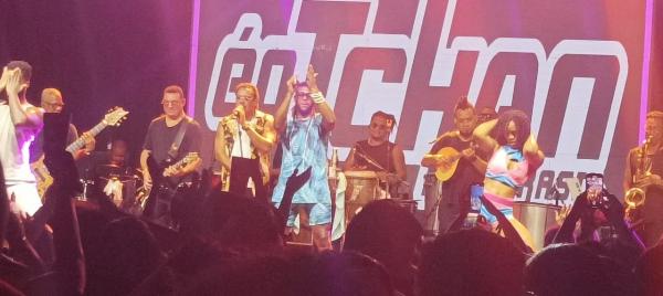 Grupo &Eacute; o Tchan foi a segunda atra&ccedil;&atilde;o do Micarina com Feij&atilde;o. (Imagem:Gilson Rocha)