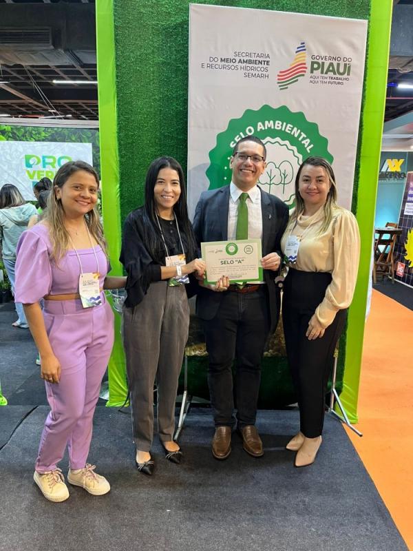 Floriano recebe certificado de "Selo Ambiental A" do ICMS Ecológico durante V Conferência Estadual