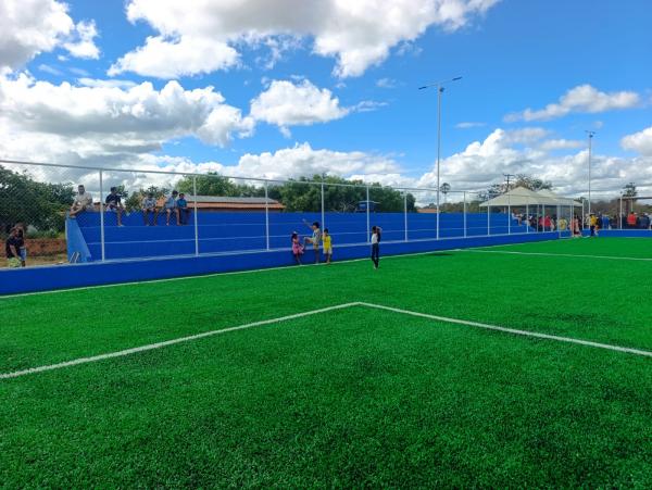 Prefeitura de Barão de Grajaú inaugura Areninha no povoado Bem-Quer e amplia espaços de esporte e lazer(Imagem:FlorianoNews)