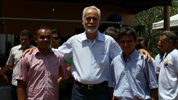 Celso Vieira, Deputado Jesus Rodrigues e Edvaldo Ara&uacute;jo(Imagem:Reprodu&ccedil;&atilde;o/Facebook)