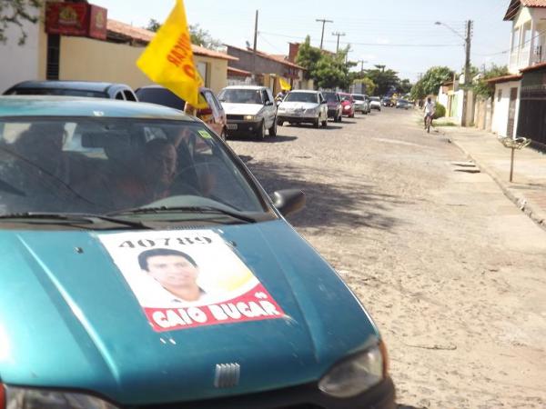 Florianense Caio Bucar realizou carreata e reuniu mais de 500 veículos em Teresina
