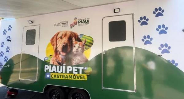 Piauí Pet Castramóvel já realizou 2115 castrações com implantação de microchip em cães e gatos