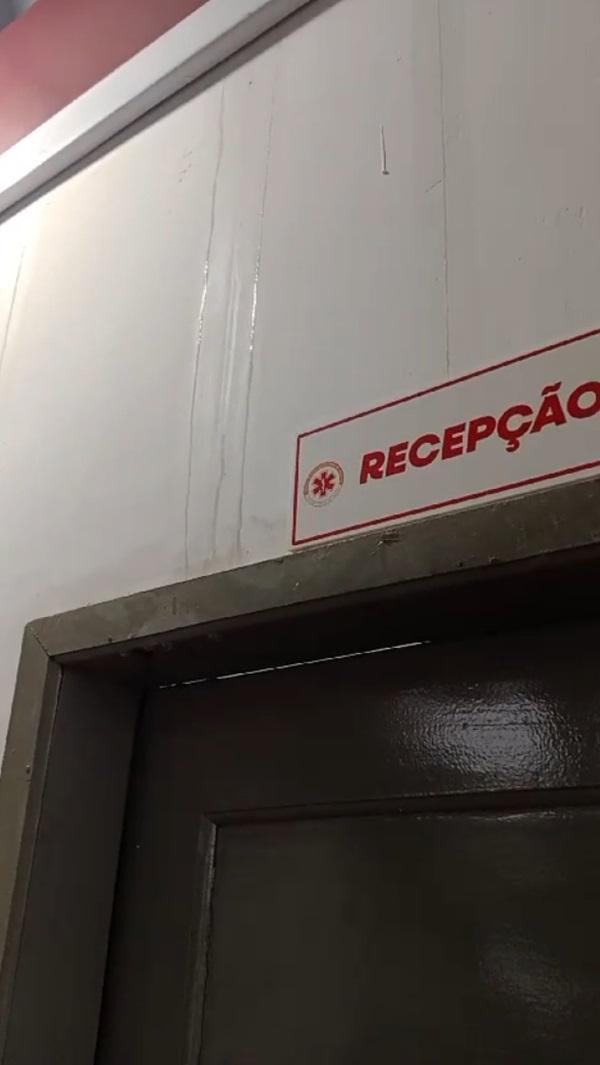Nova base descentralizada do SAMU em Bar&atilde;o de Graja&uacute; enfrenta problemas com vazamentos(Imagem:Reprodu&ccedil;&atilde;o)