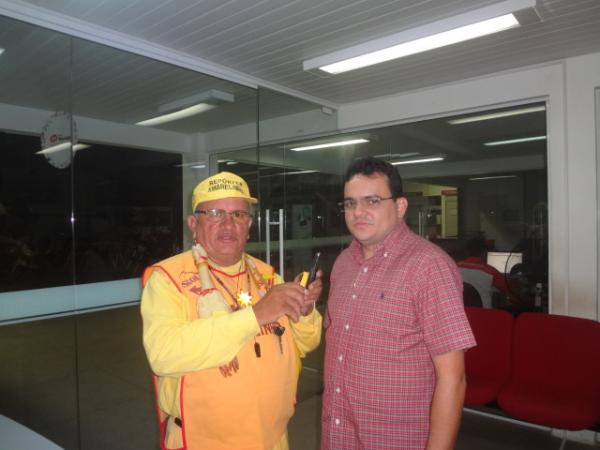 Manoel N&oacute;brega, Superintendente da Concession&aacute;ria Honda Cajueiro Motos de Floriano.(Imagem:FlorianoNews)