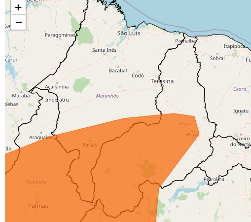 Defesa Civil alerta para baixa e média umidade nos territórios piauienses