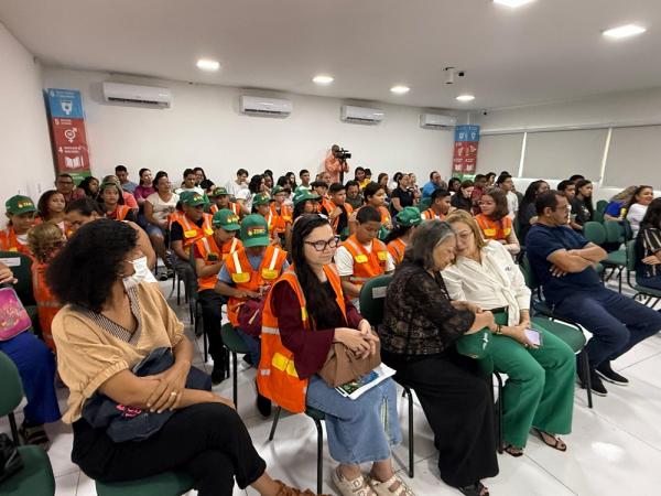 Escolas p&uacute;blicas do Piau&iacute; mostram, na pr&aacute;tica, como cuidar do futuro em a&ccedil;&atilde;o de educa&ccedil;&atilde;o ambiental(Imagem:Ascom Semarh)