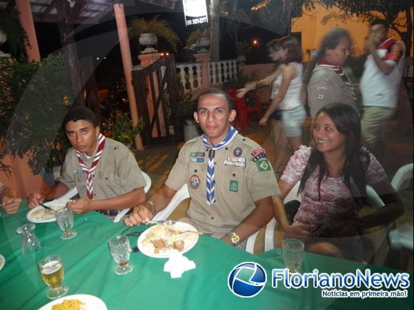 Grupo Sebasti&atilde;o Martins comemora Dia Mundial do Escoteiro.(Imagem:FlorianoNews)