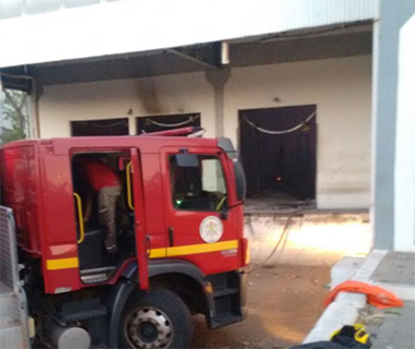 Corpo de Bombeiros retorna à distribuidora após novos focos de incêndio