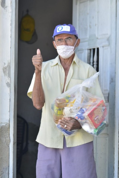 PMF inicia distribuição de kits de alimentação para idosos em situação de vulnerabilidade