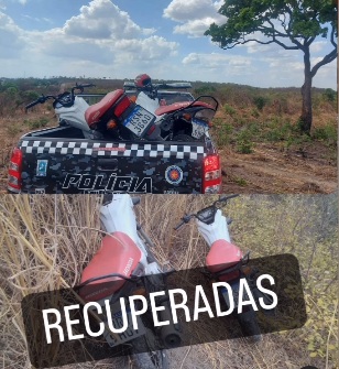 Força Tática recupera duas motos roubadas em Floriano