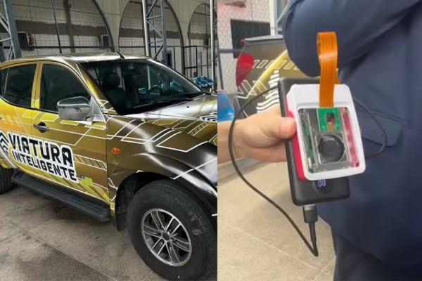 SSP anuncia viatura com Inteligência Artificial e câmera que reconhece rostos e placas de veículos
