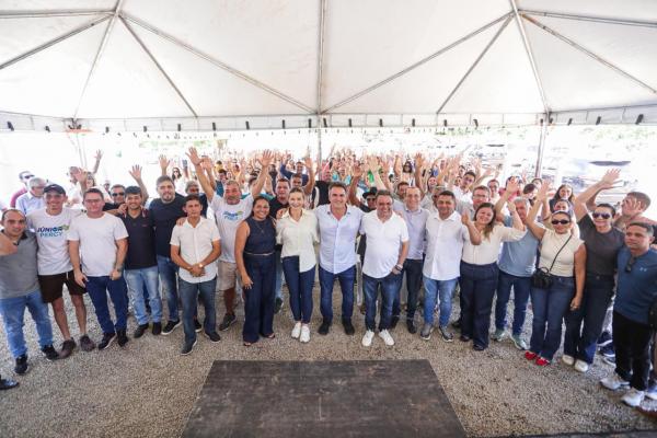 Ciro Nogueira inaugura sistema de &aacute;gua que teve investimento de R$ 1 milh&atilde;o e beneficia comunidade no Piau&iacute;.(Imagem:Ascom)