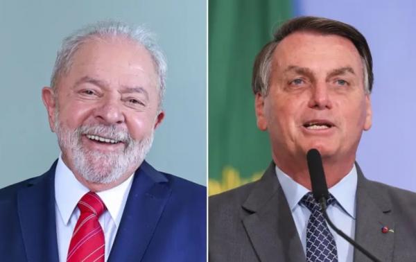 Ipec: Lula tem 54% dos votos válidos no 2º turno, e Bolsonaro, 46%