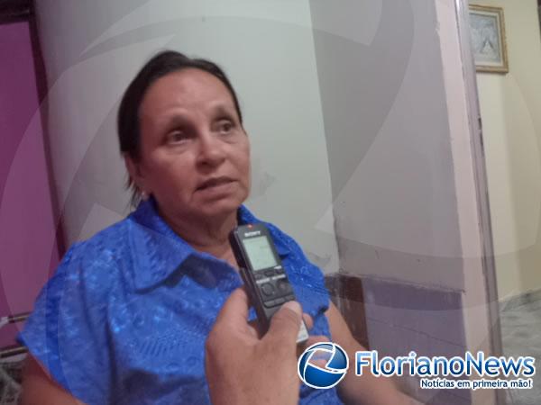 L&eacute;a Almeida, presidente do SINTE, Regional de Floriano.(Imagem:FlorianoNews)