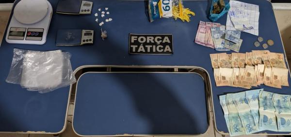 Polícia Militar de Picos prende suspeito de tráfico de drogas