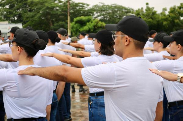 Polícia Militar do Piauí recebe nova turma do Curso de Formação de Soldados(Imagem:Divulgação)