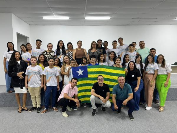 Delega&ccedil;&atilde;o piauiense re&uacute;ne estudantes e professores comprometidos com a educa&ccedil;&atilde;o ambiental e o protagonismo juvenil.(Imagem:Divulga&ccedil;&atilde;o)