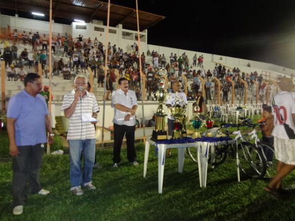 Am&eacute;rica &eacute; campe&atilde;o no Campeonato Florianense de Futebol.(Imagem:FlorianoNews)