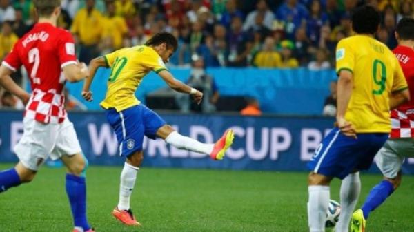 Em uma atuação típica de muito nervosismo Brasil vence Croácia por 3 a 1.(Imagem:MSN)