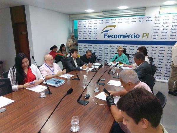 Presidente do SICOMFLOR preside reuni&atilde;o do Conselho Regional do SESC e SENAC/PI(Imagem:Divulga&ccedil;&atilde;o )