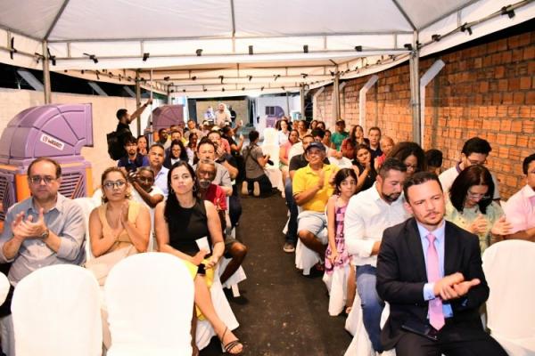 Novo sistema de abastecimento de água é inaugurado no bairro Cajueiro II em Floriano(Imagem:Secom)