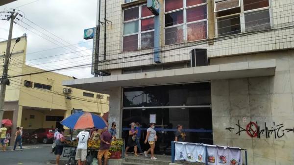  Sede do INSS, no Centro de Teresina.(Imagem:Andr&ecirc; Nascimento/g1 )
