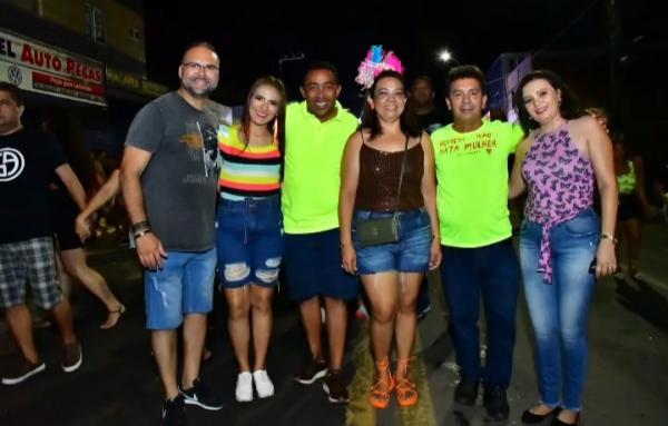 Presidente da CMF participa do carnaval na zona urbana e rural de Floriano