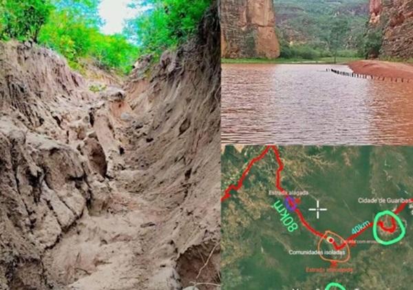 Comunidades do Sul do Piauí enfrentam isolamento após fortes chuvas