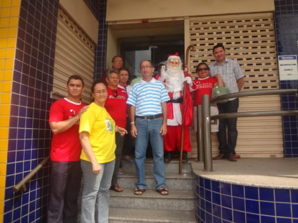 Correios lan&ccedil;ou Campanha de Natal em Floriano. (Imagem:FlorianoNews)