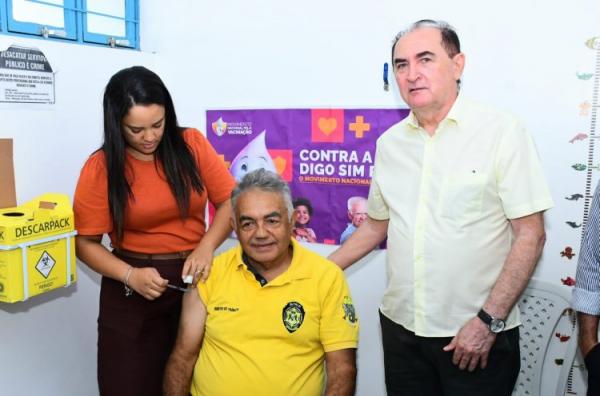 Prefeitura de Floriano fortalece ações de imunização com o Dia D de Vacinação contra a Influenza(Imagem:Secom)
