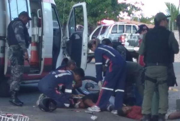 Suspeito é morto e outro fica ferido em perseguição policial em Floriano.(Imagem:Reprodução)