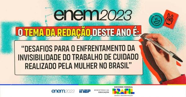 Professor piauiense avalia tema da redação do Enem 2023: "mais uma vez, um tema social importante"