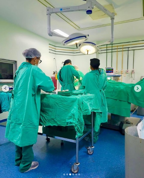 Hospital Regional Tibério Nunes reforça experiência cirúrgica com intenso treinamento no HGV