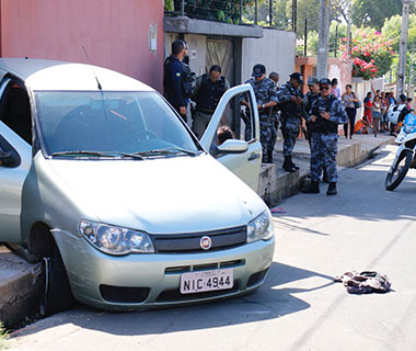 Suspeito de assalto é morto em confronto com a PM no bairro Cidade Nova