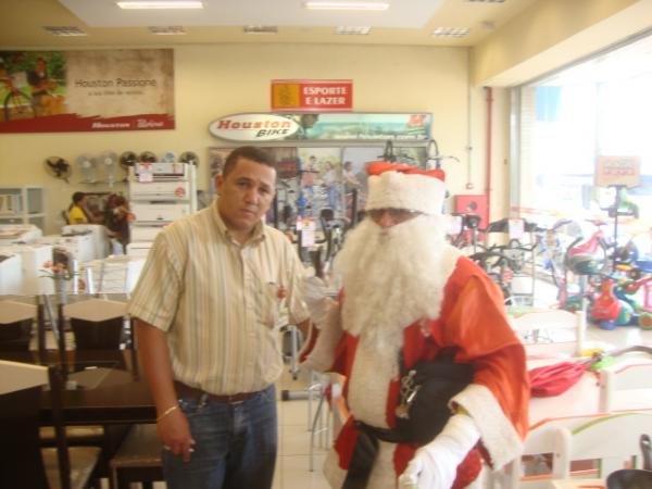 Momento Papai Noel(Imagem:reda&ccedil;&atilde;o)