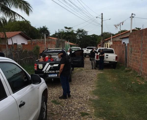 Operação prende suspeitos de envolvimento com o tráfico de drogas no Litoral do Piauí
