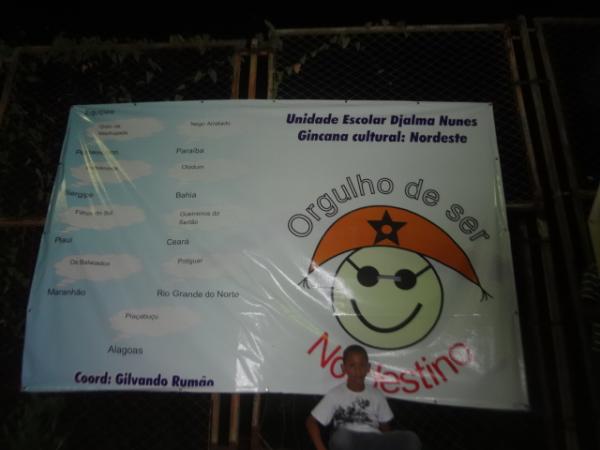 U. E. Djalma Nunes realiza Gincana Cultural com tem&aacute;tica voltada para a cultura nordestina.(Imagem:FlorianoNews)