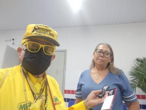 Edneuda Pereira, secret&aacute;ria de Assist&ecirc;ncia Social.(Imagem:FlorianoNews)