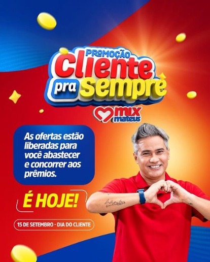 Dia do Cliente no Mix Mateus Floriano: Ofertas imperdíveis e prêmios incríveis