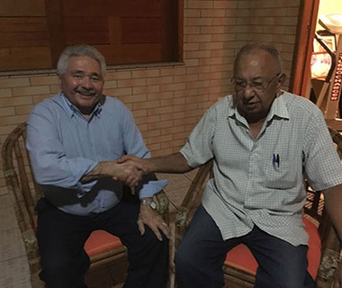 Elmano tem conversa com Dr. Pessoa e recebe resposta inesperada