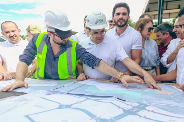 Rafael Fonteles assina ordem de serviço para início das obras do Parque Empresarial de Floriano