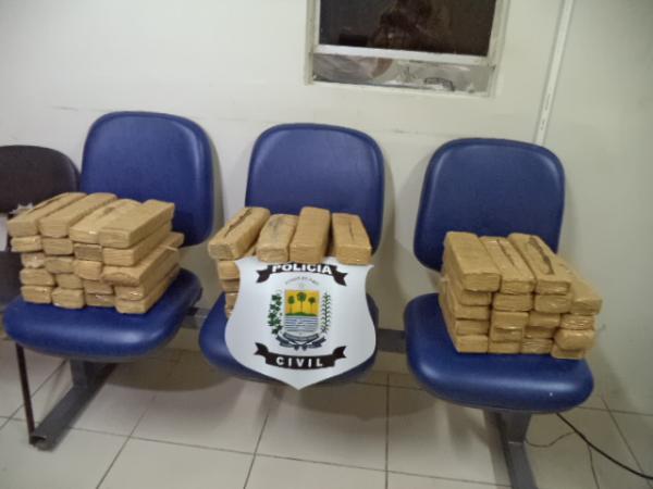 Drogas apreendidas em Floriano são incineradas em Barão de Grajaú