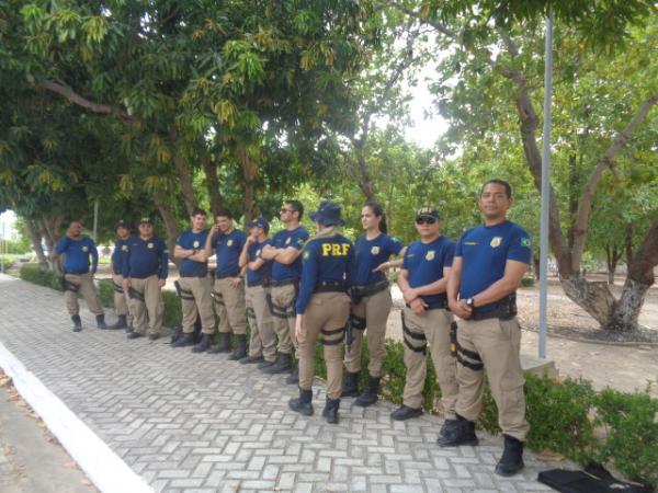 PRF de Floriano promove curso de atualiza&ccedil;&atilde;o das atividades policiais.(Imagem:FlorianoNews)