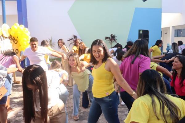 Floriano inicia Setembro Amarelo com enfoque no bem-estar dos servidores da saúde.(Imagem:Divulgação)