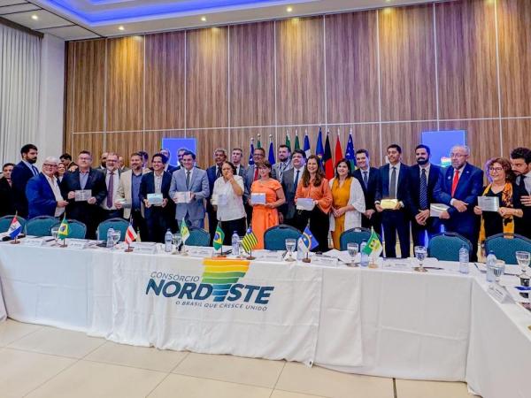 Rafael Fonteles é eleito presidente do Consórcio Nordeste por unanimidade(Imagem:Divulgação)