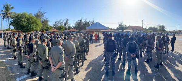 Operação Veraneio: segurança no Litoral do Piauí é reforçada e Posto de Comando é instalado