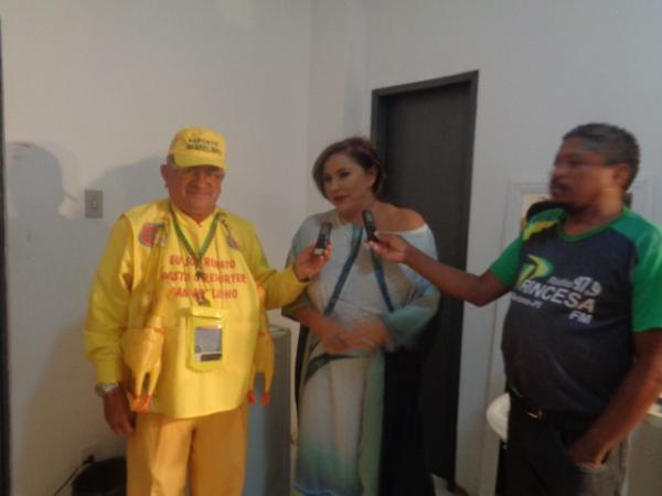 Fafá de Belém se apresenta para grande público em Floriano.(Imagem:FlorianoNews)