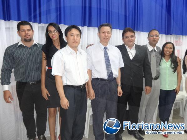 Missionários coreanos participam da 1ª Cruzada dos Milagres na Igreja Quadrangular em Floriano