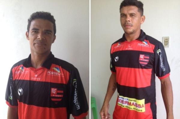 Roberto Jacaré veste a camisa do Fla-PI e se apresenta à diretoria: "Honra"
